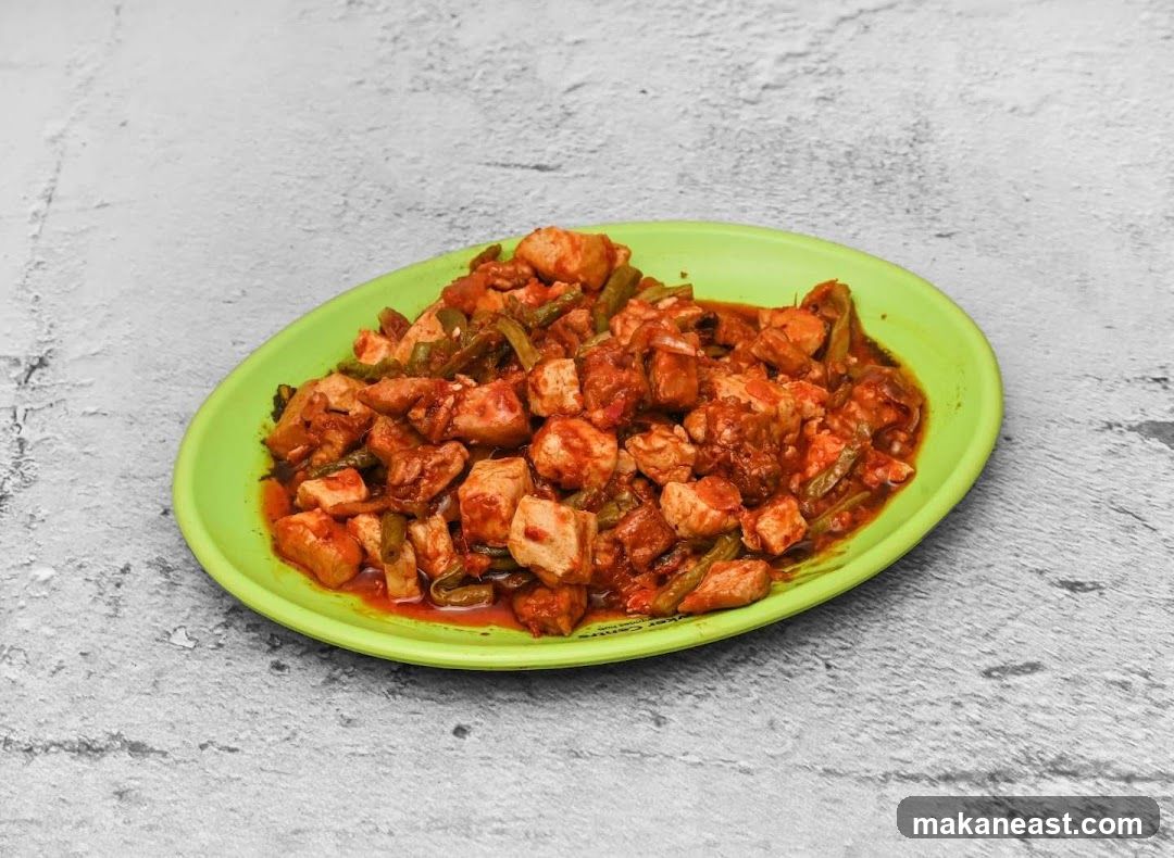 Chicken and Green Bean Stir-fry