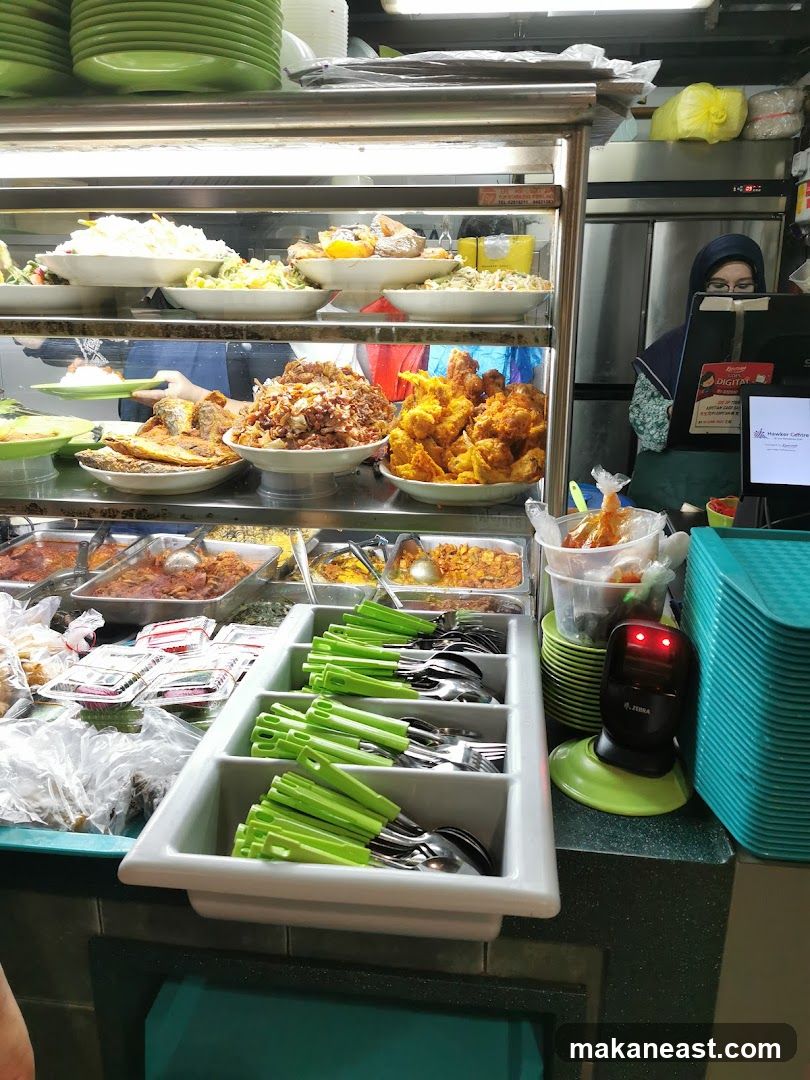 Food Stall Display