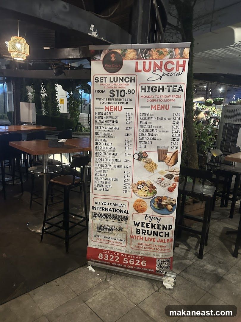 Lunch and High-Tea Special Banner