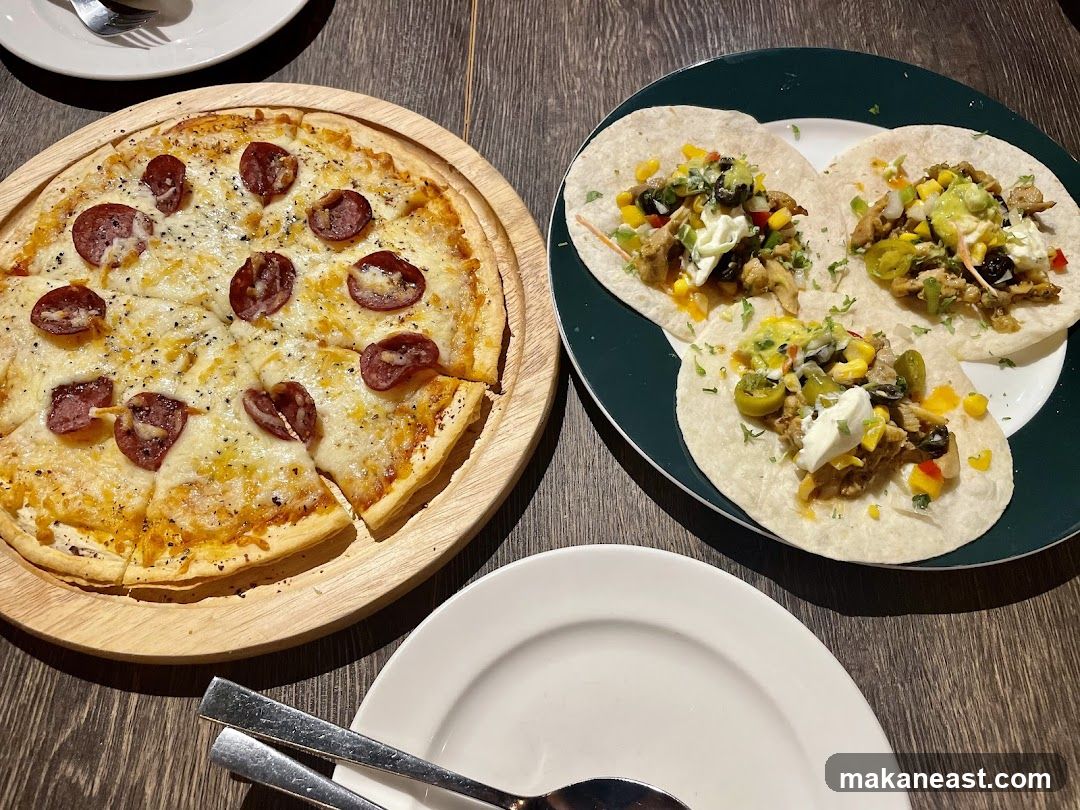 Pizza and Tacos