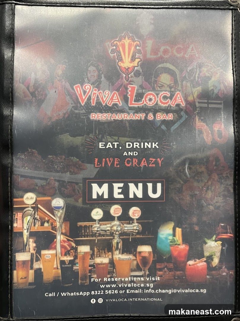 Viva Loca Restaurant & Bar Menu