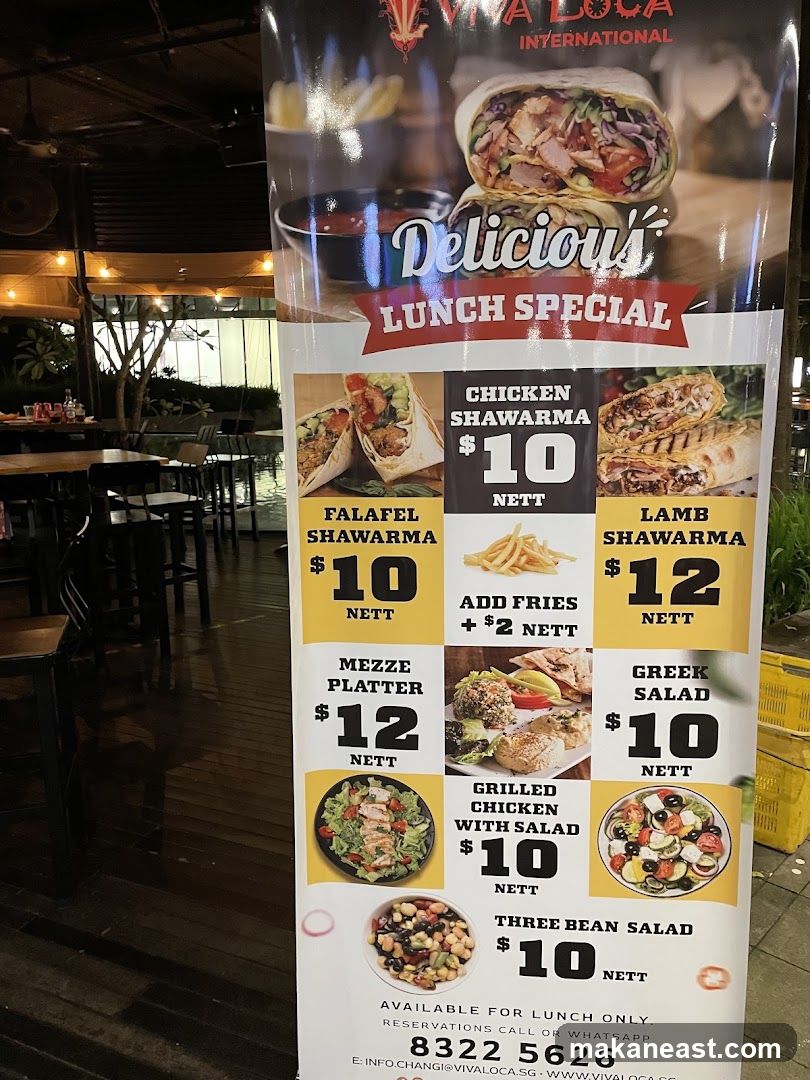 Lunch Special Menu