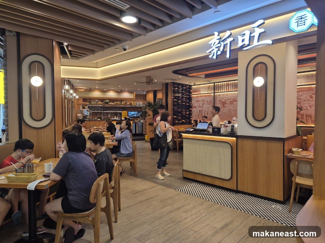 Restaurant Interior with Diners