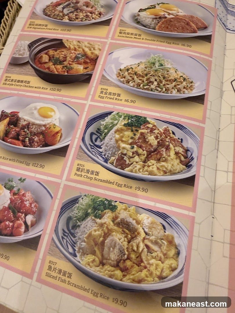 Menu Items