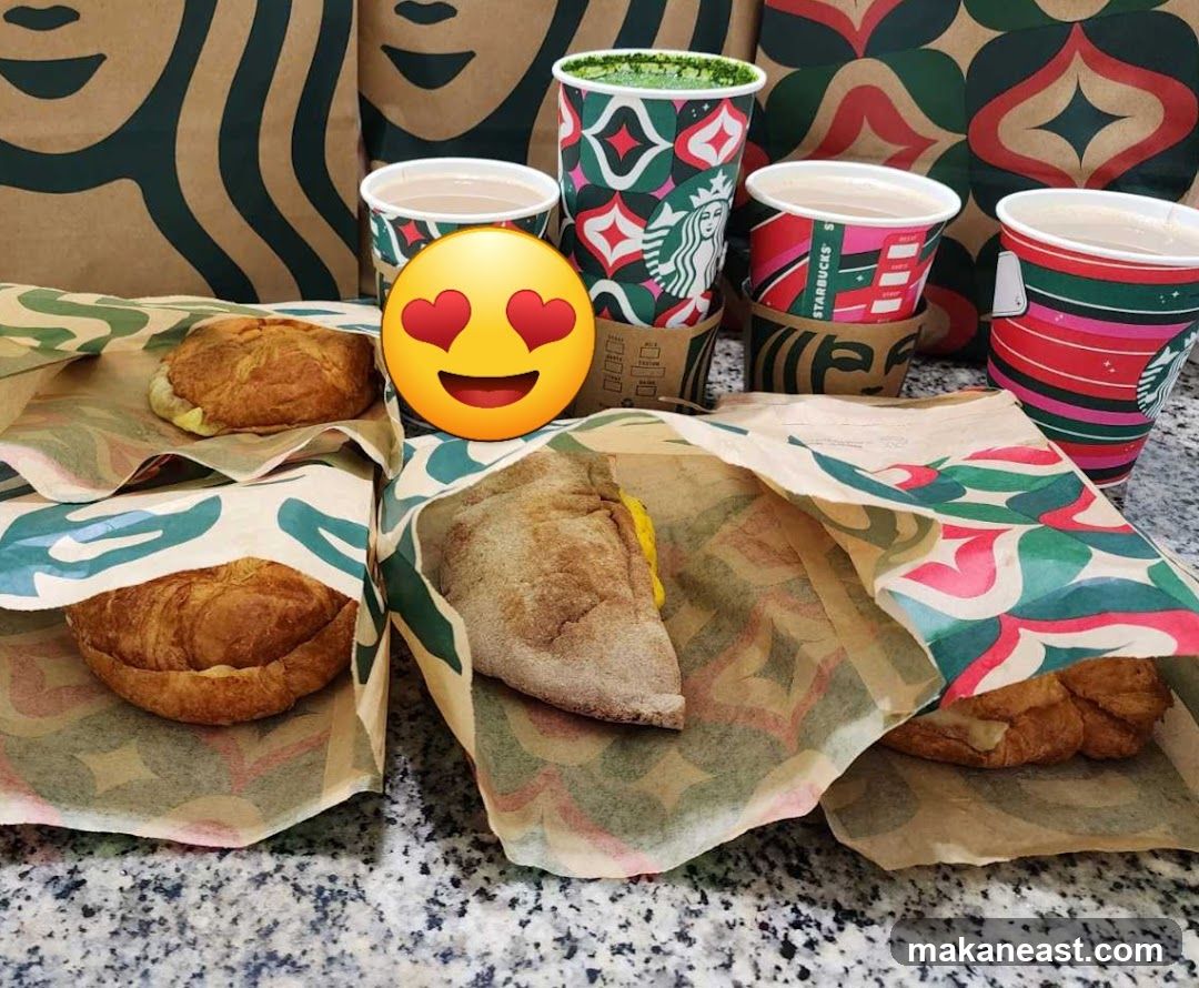 Starbucks Holiday Treats