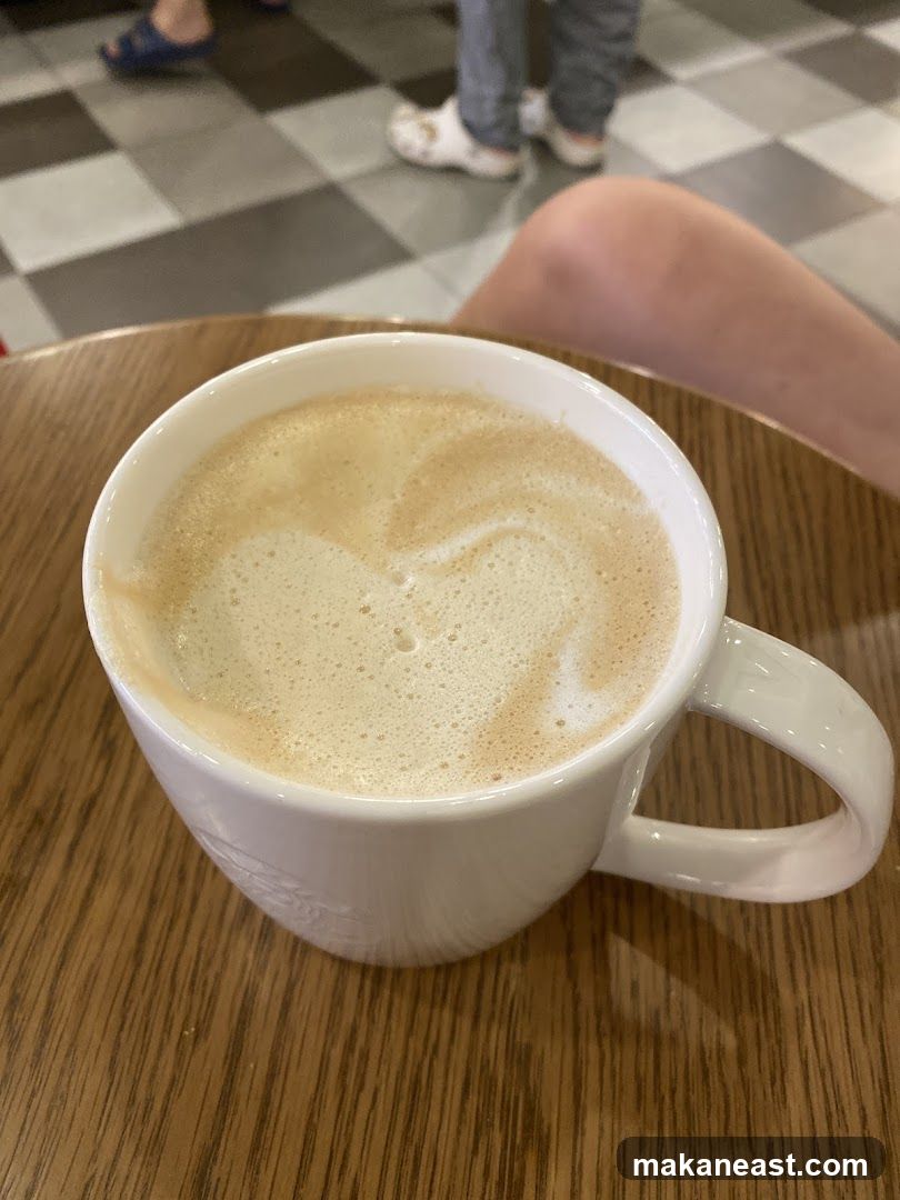 Coffee with Heart Latte Art