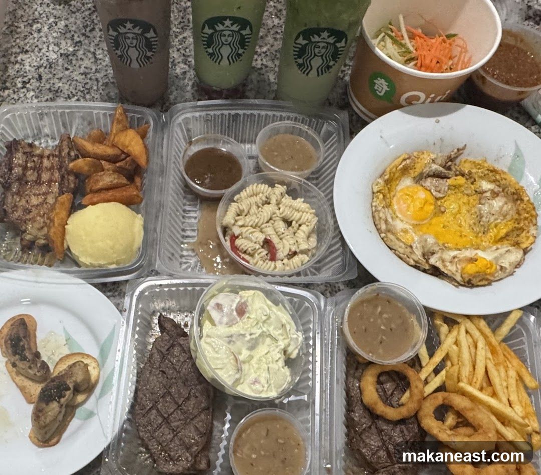 Takeaway Food Spread