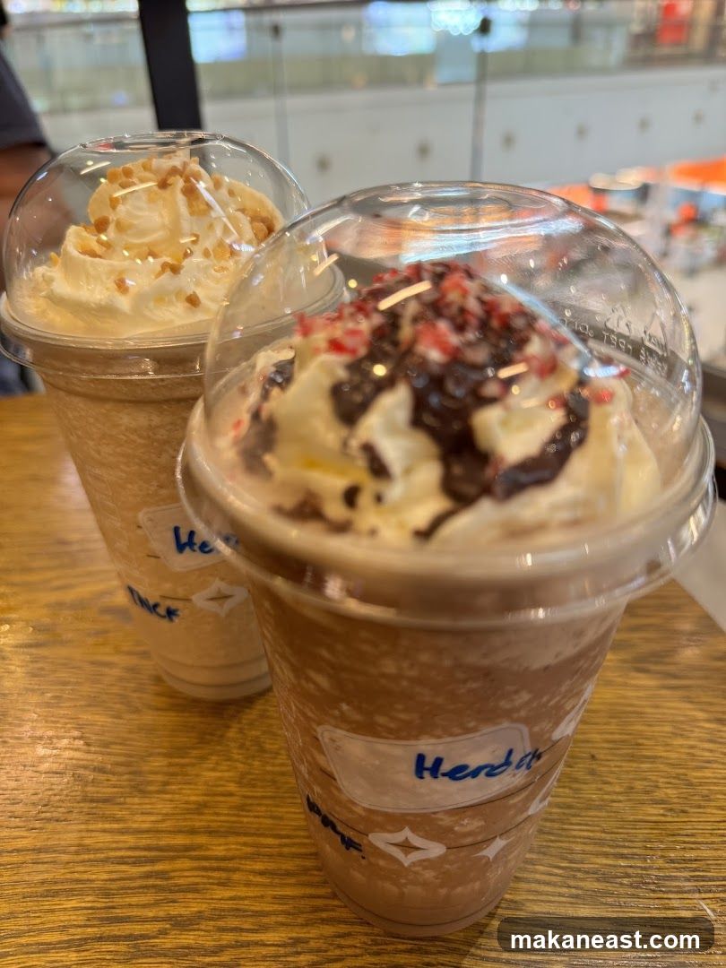 Two Frappuccinos