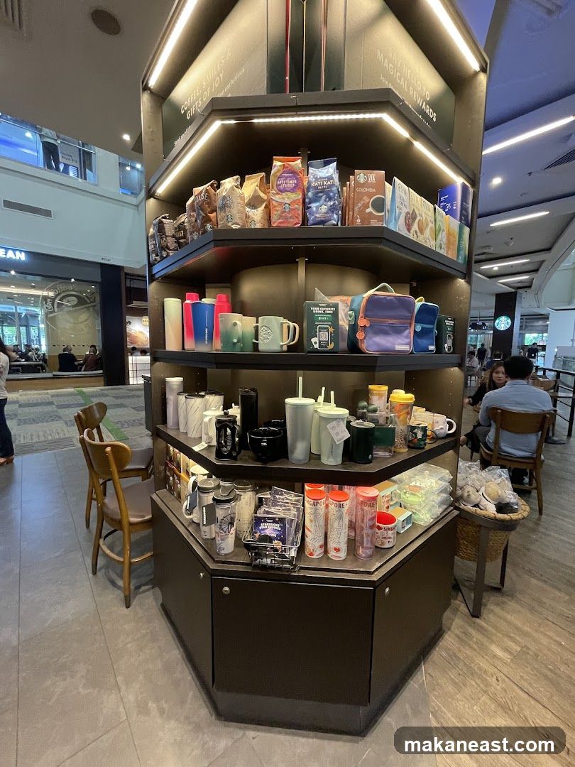 Starbucks Merchandise Display
