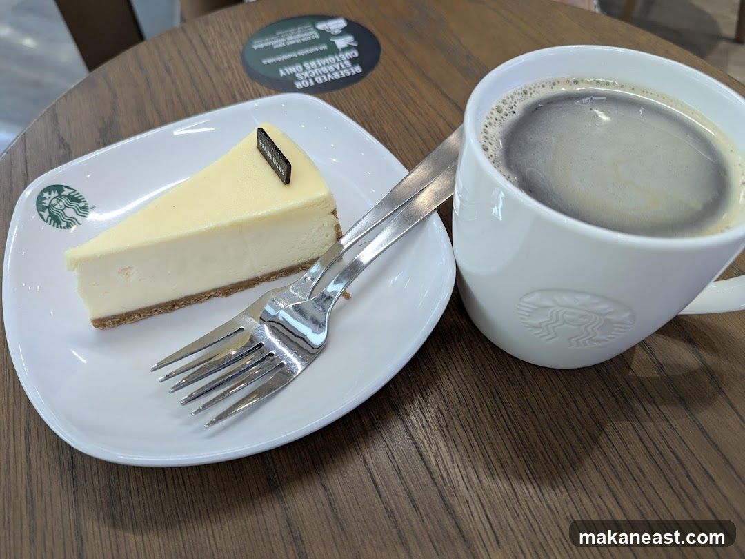 Cheesecake and Coffee