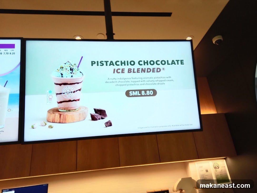 Pistachio Chocolate Ice Blended