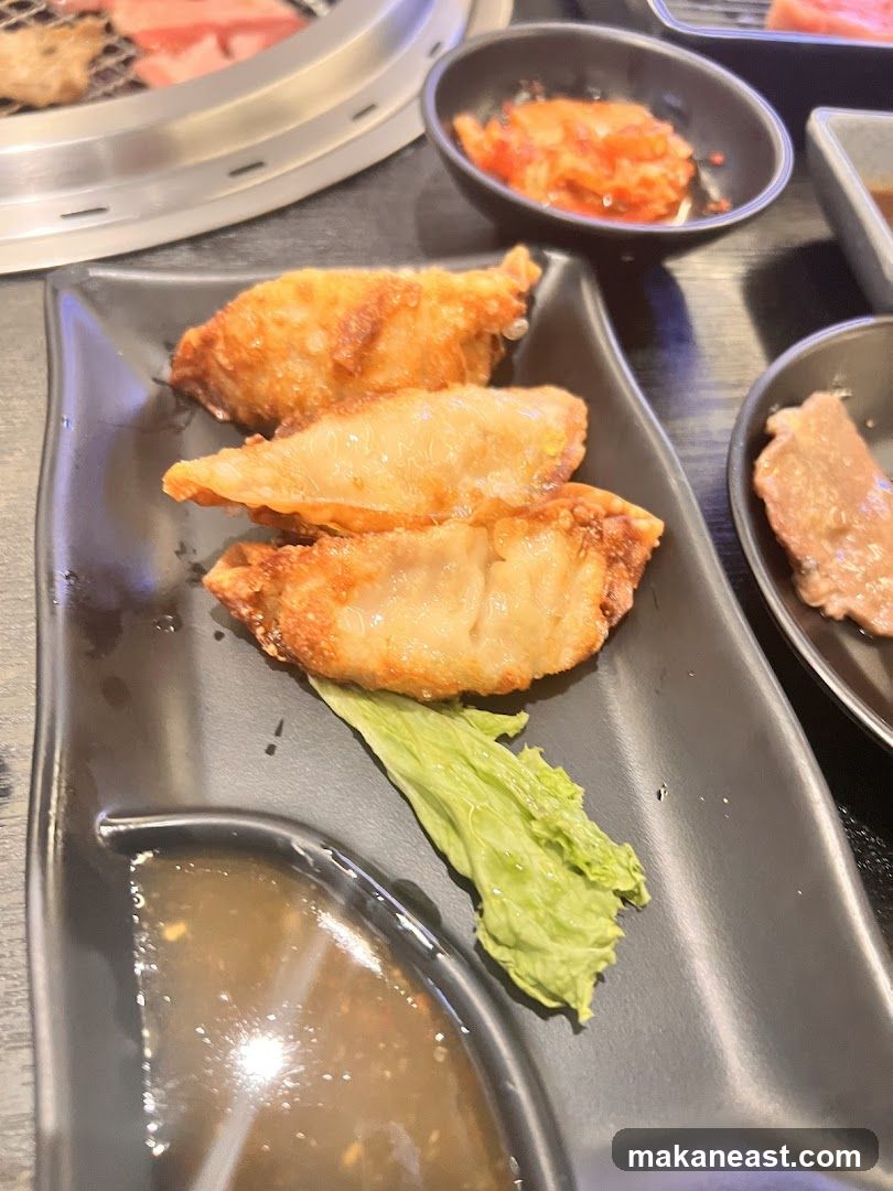 Fried Dumplings with Dipping Sauce