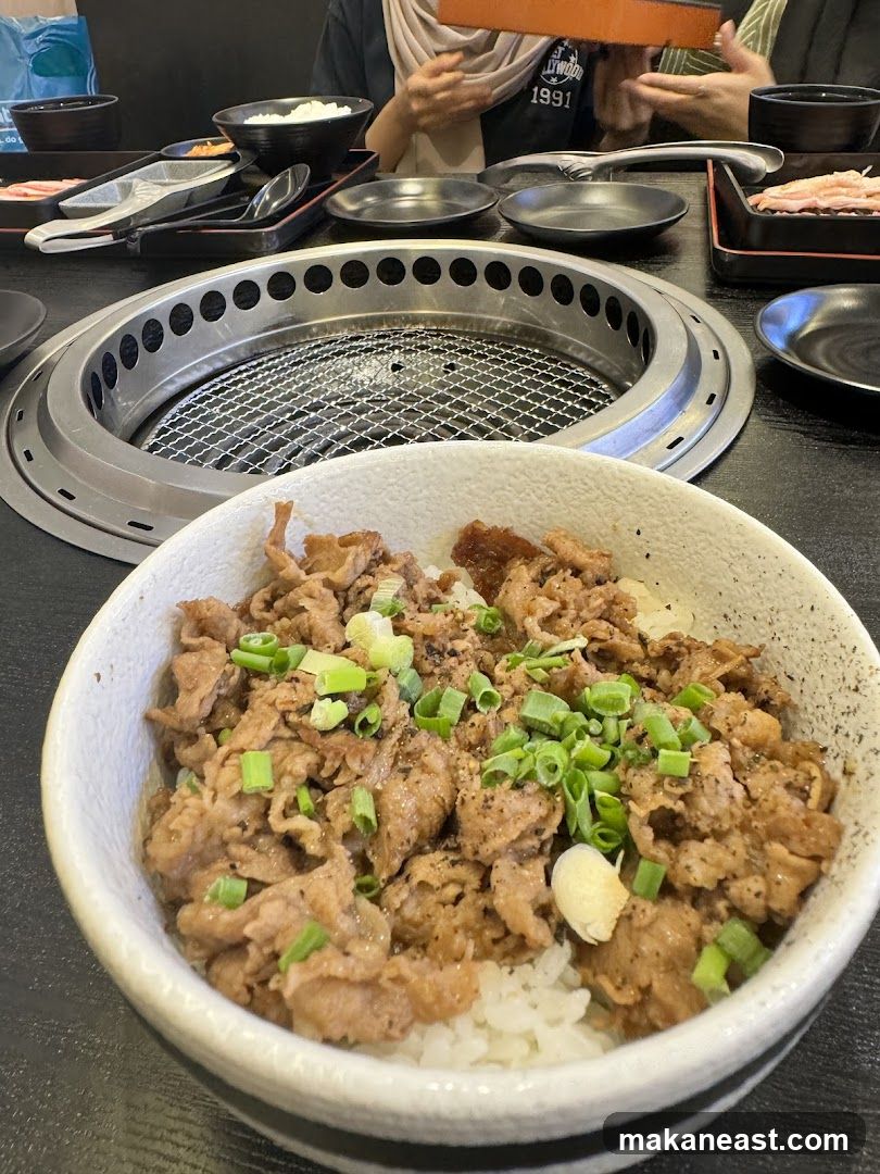 Beef Bowl with Grill