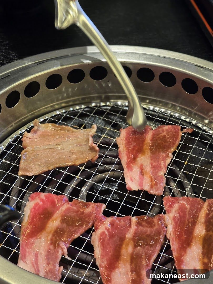 Grilling Meat