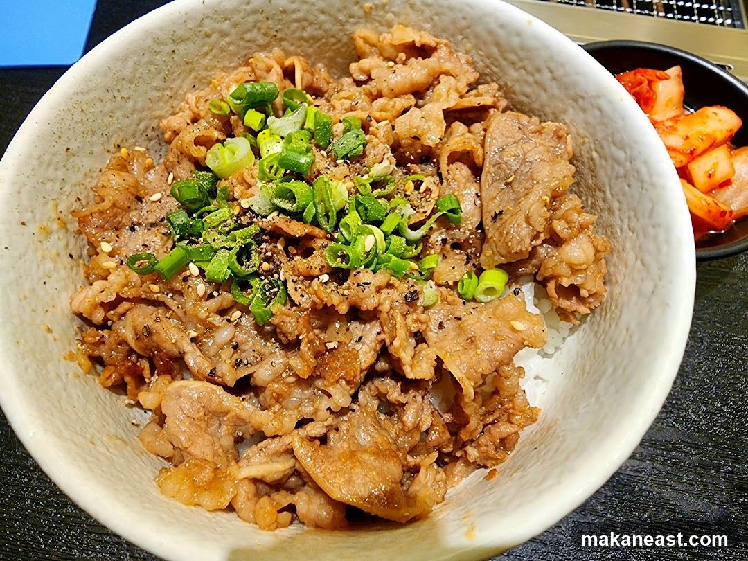 Beef Bowl with Kimchi