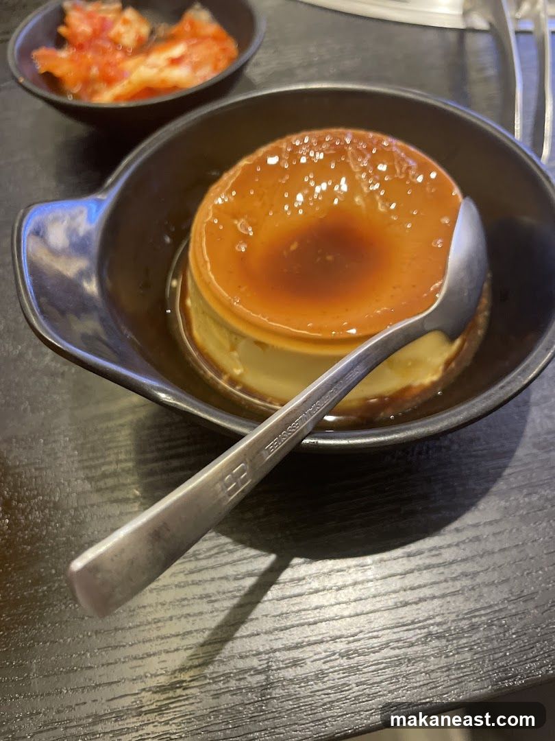 Dessert with Kimchi