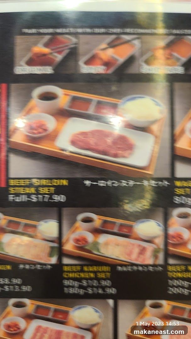 Menu Items