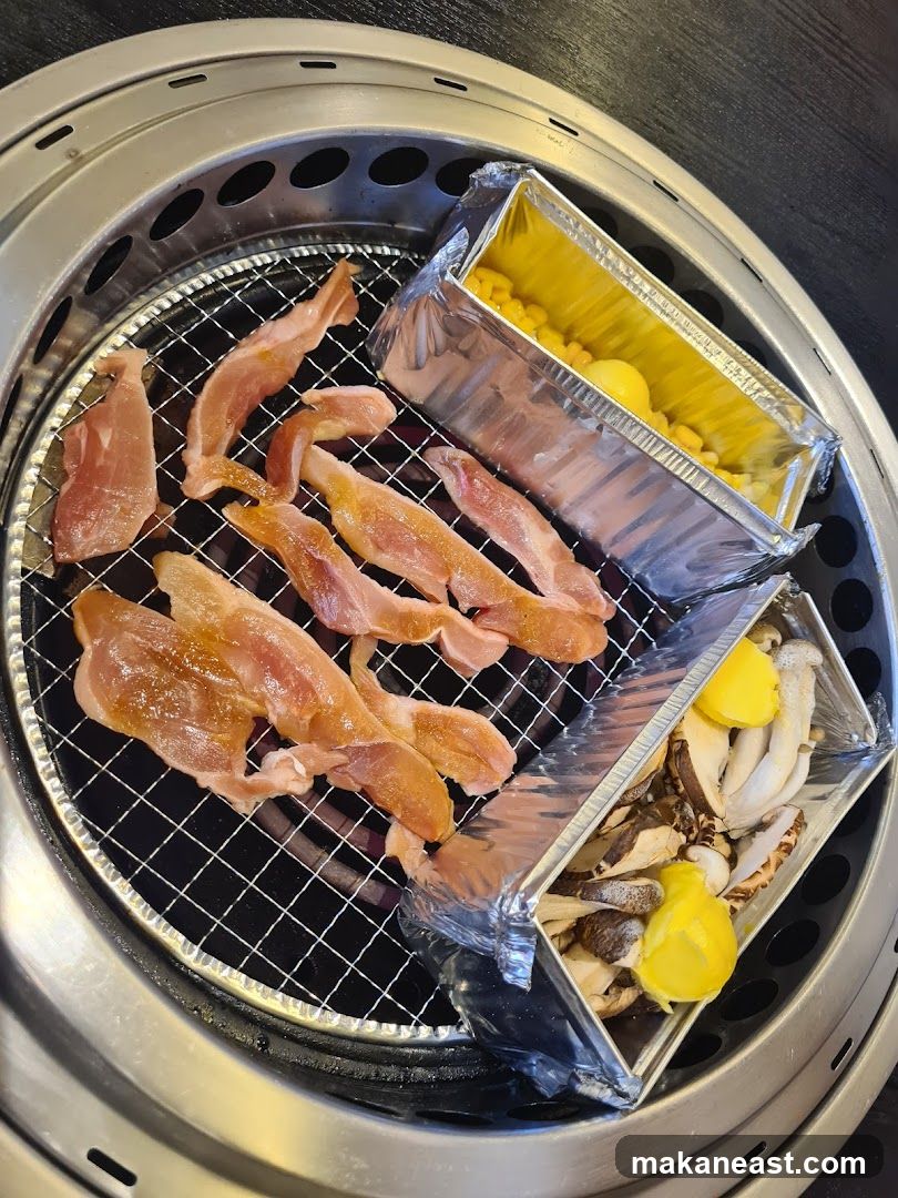 Grilling Meat and Vegetables