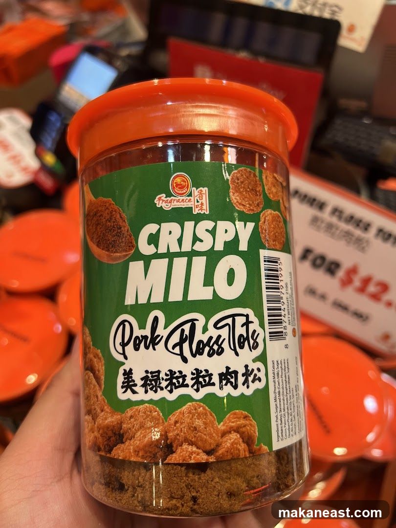 Crispy Milo Pork Floss Tots