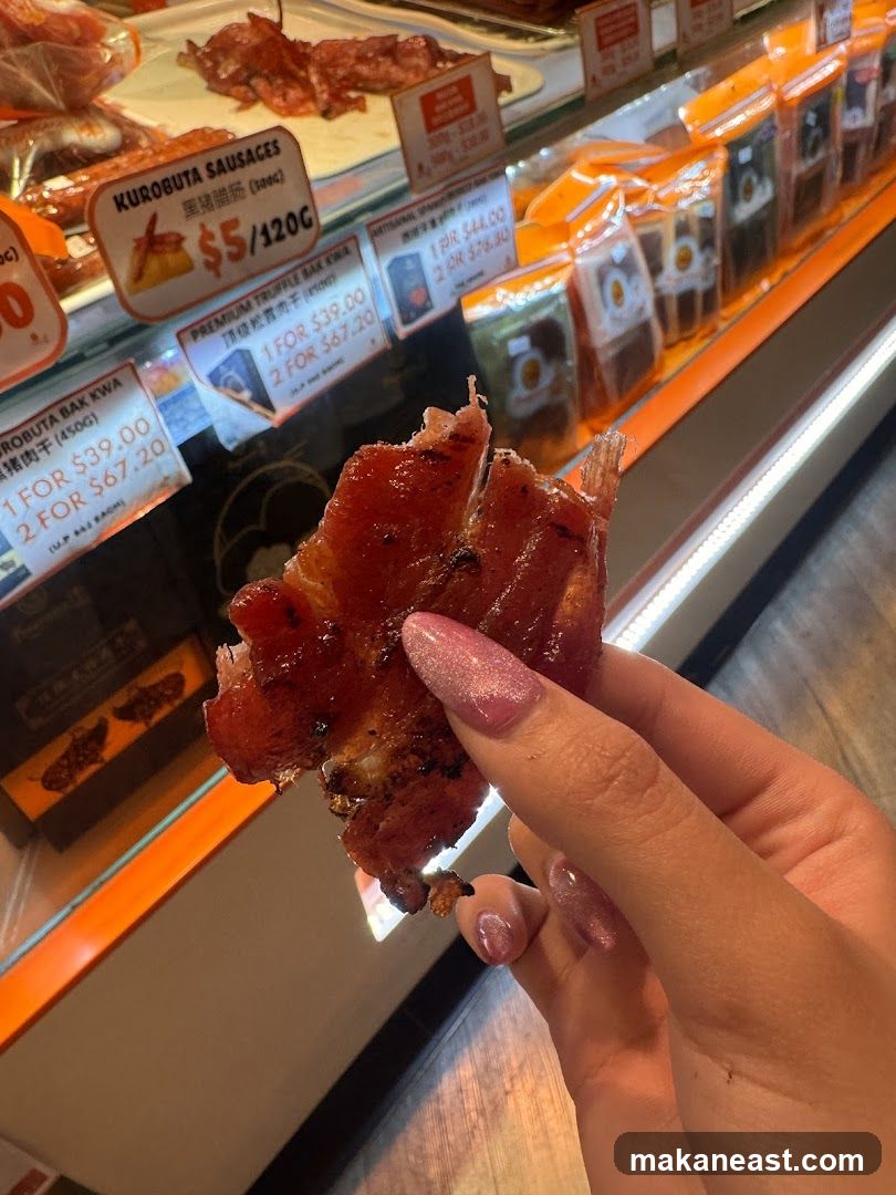 Bak Kwa and Sausages