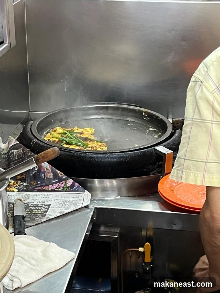 Cooking Food on a Griddle