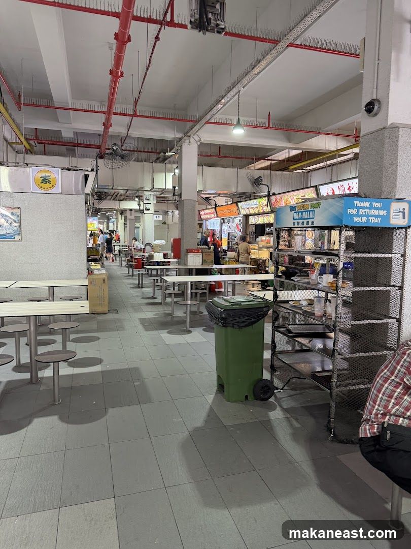 Food court interior