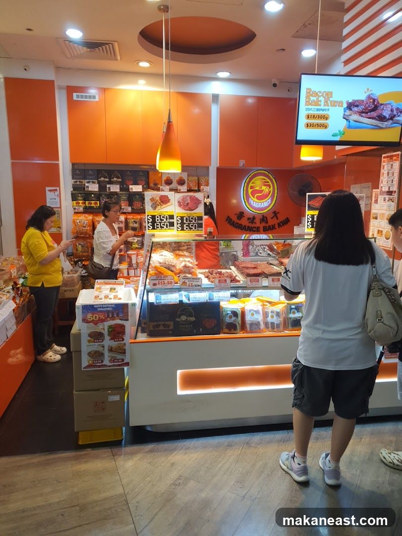 Bak Kwa Shop Interior