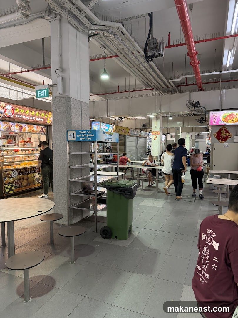 Food court interior