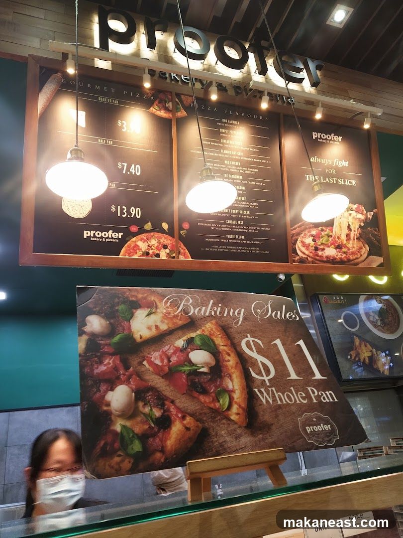 Proofer Bakery & Pizzeria Menu and Promotion