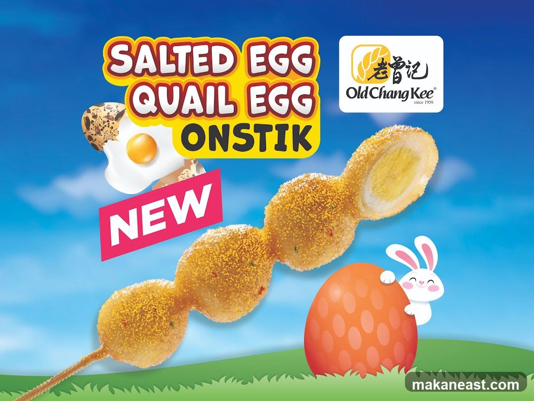 Salted Egg Quail Egg Onstik