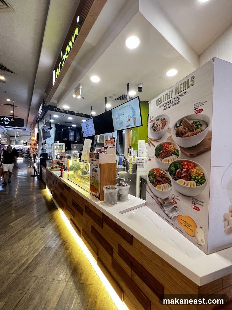 Mr. Bean Healthy Meals Display