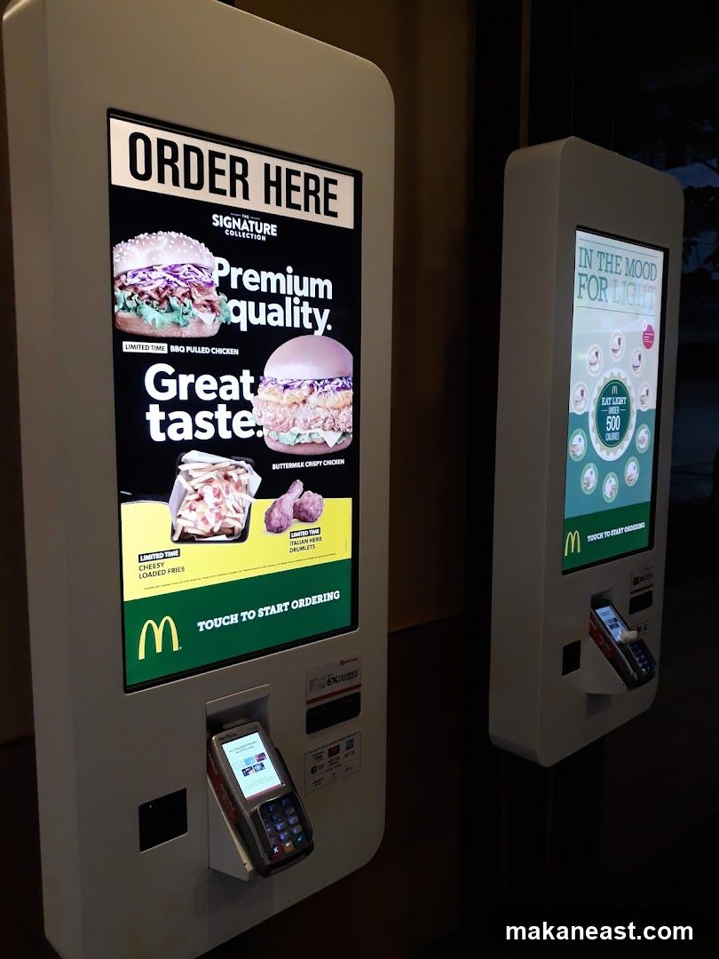 McDonald's Ordering Kiosks