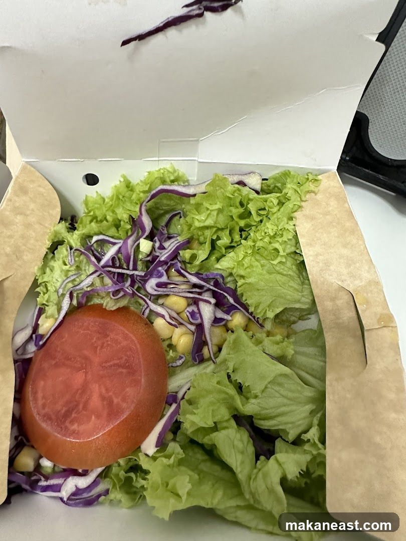 Salad in a Takeout Box