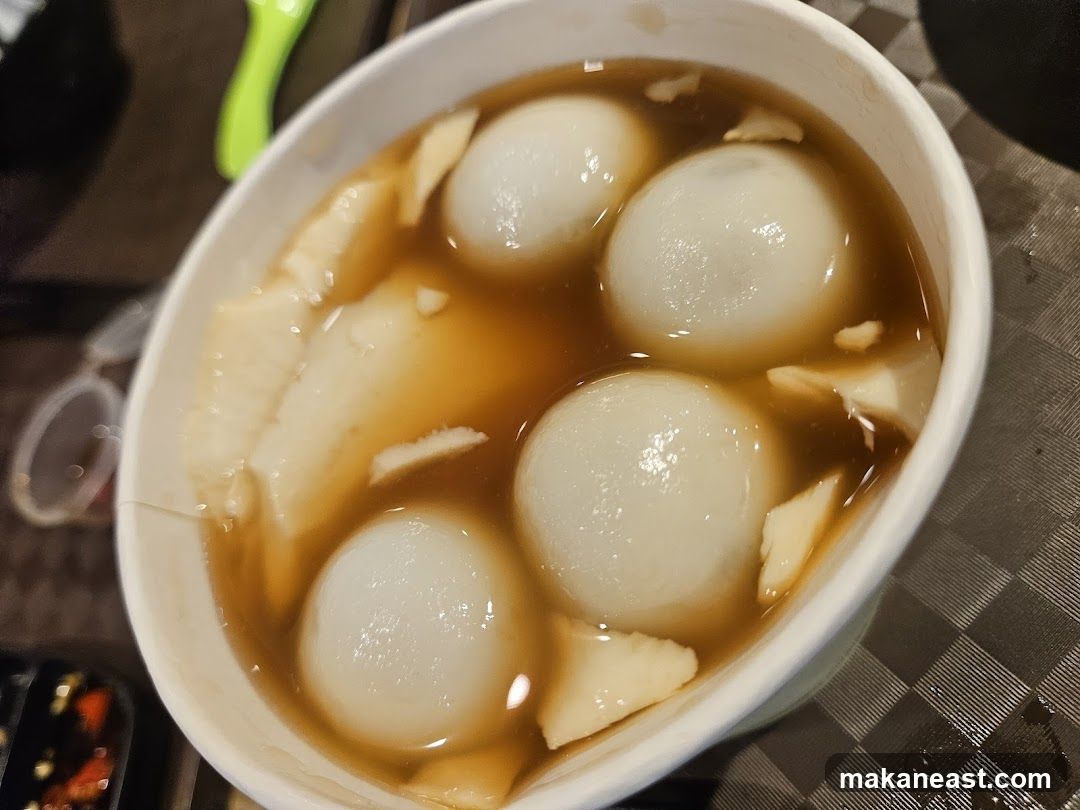 Sweet Soup with Dumplings