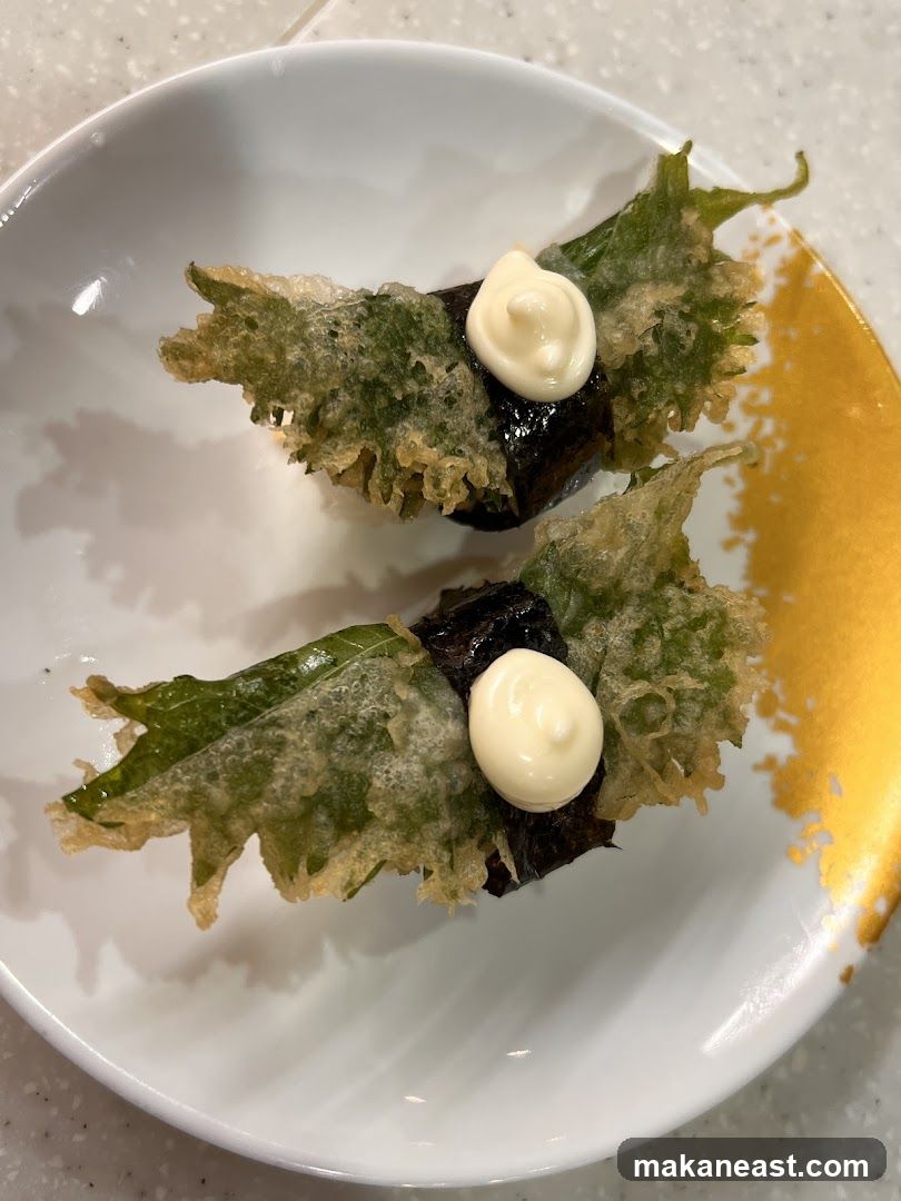 Tempura Wrapped Sushi