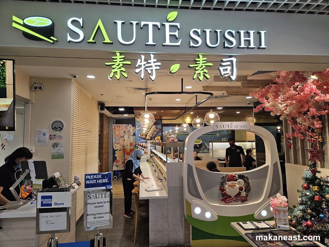 Saute Sushi | Paya Lebar Square | Paya Lebar | Vegetarian Vegan Halal | Japanese Cuisines