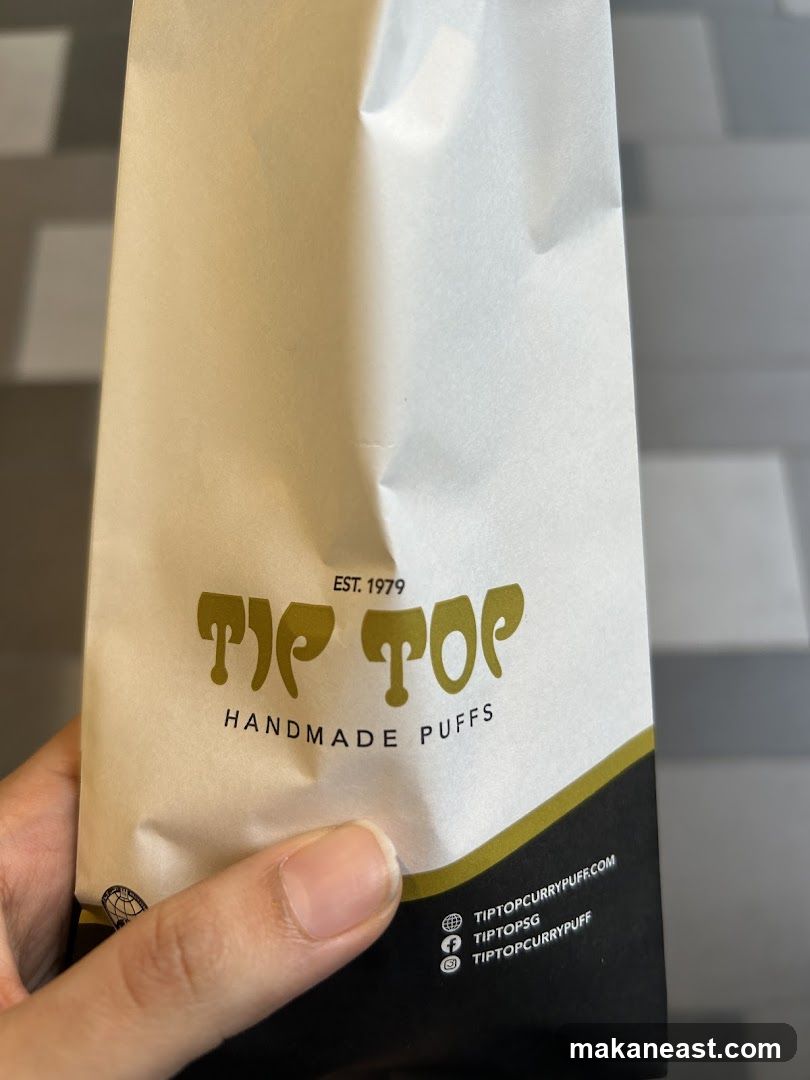 Tip Top Handmade Puffs Packaging