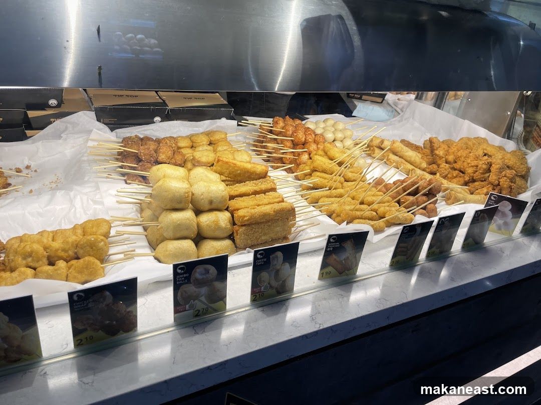 Fried Snacks Display
