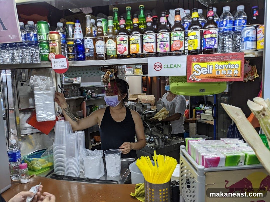 Beverage Stall Counter