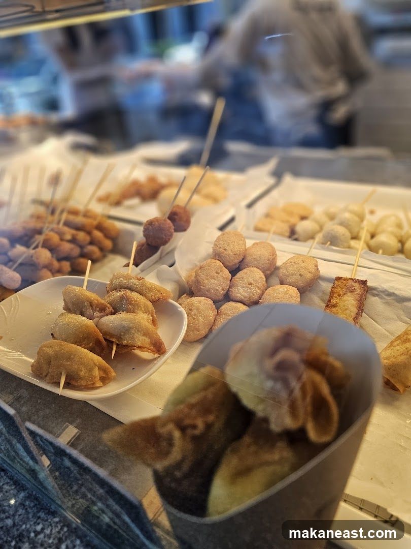 Fried Snacks Display