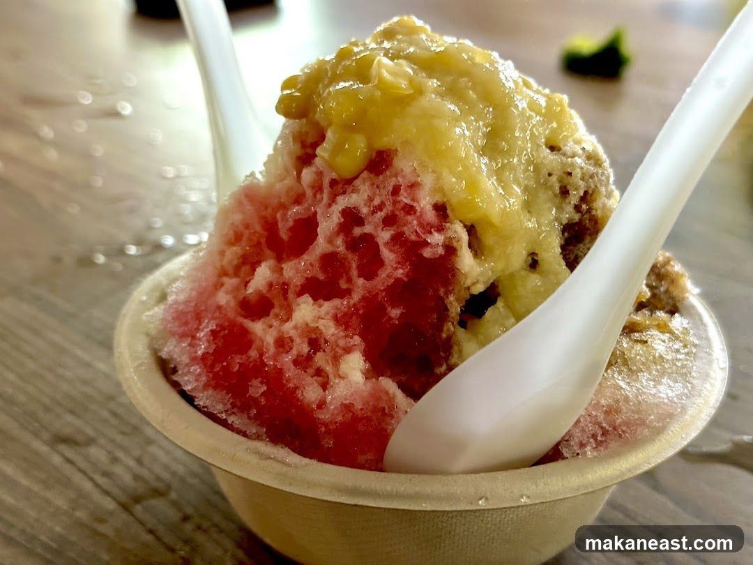 Shaved Ice Dessert