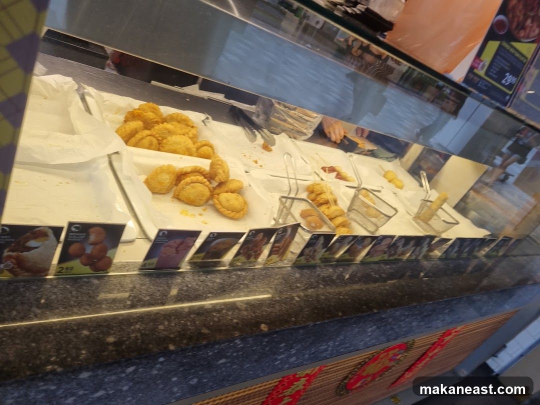 Fried Snacks Display
