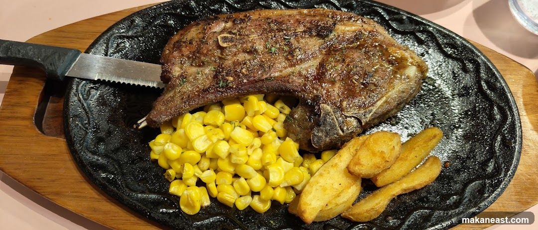 Steak with Corn and Potatoes