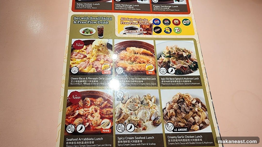 Lunch Menu