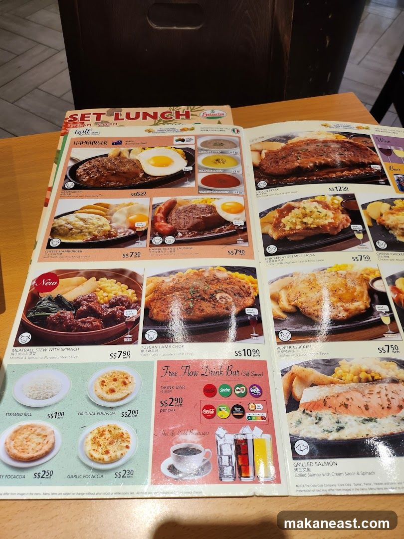 Set Lunch Grill