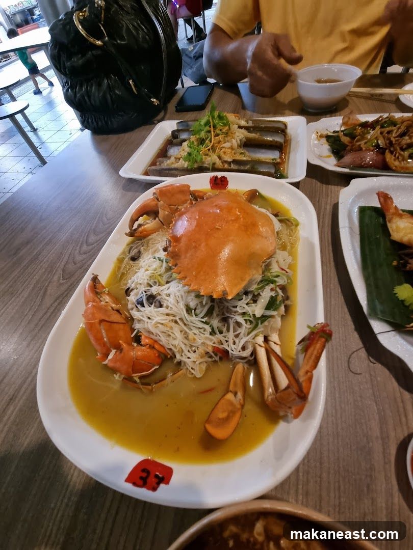 Crab and Noodles
