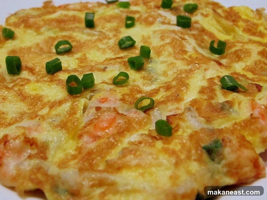 Shrimp Omelet