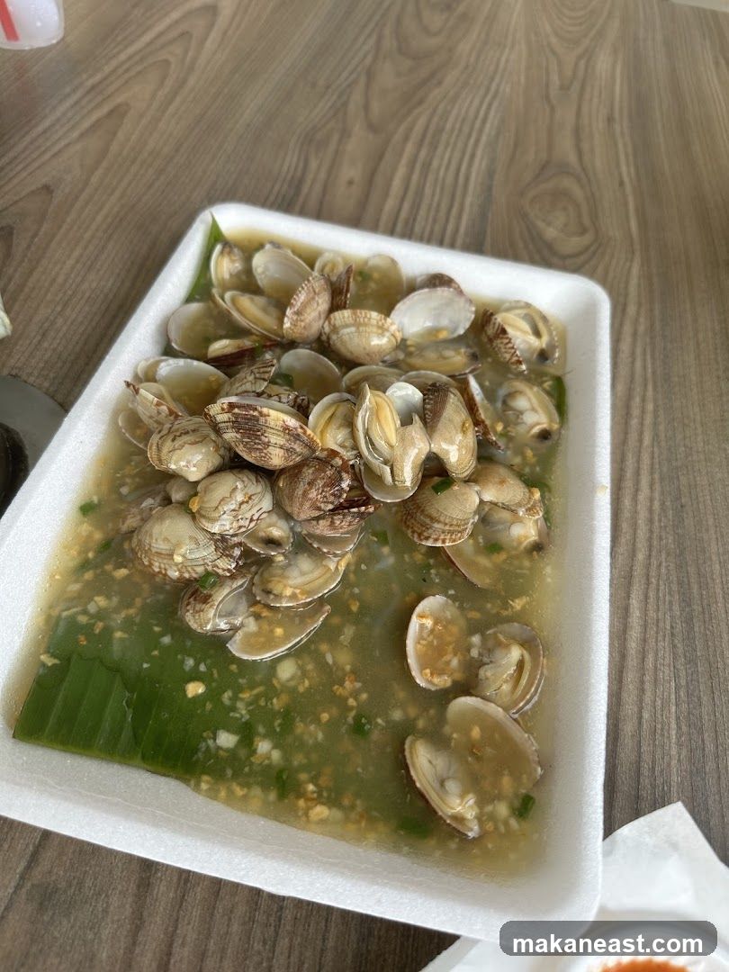 Steamed Clams