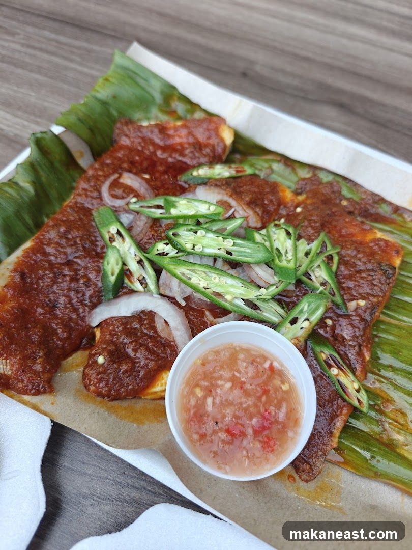 Grilled Fish with Sauce