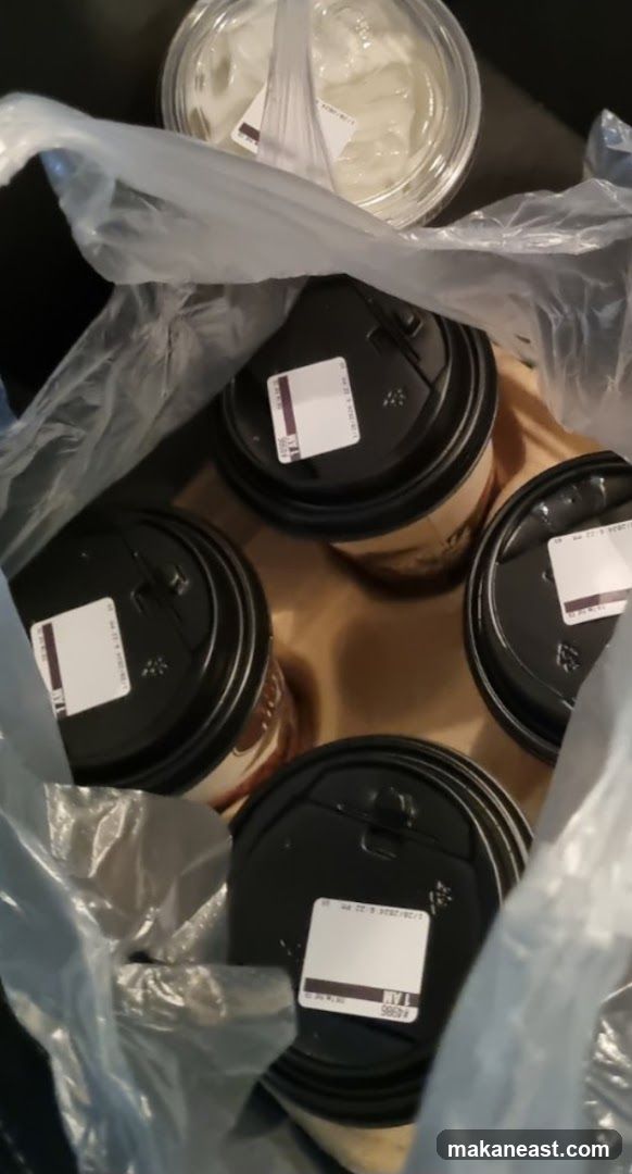 To-Go Coffee Cups and Container
